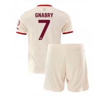 Bayern Munich Serge Gnabry #7 Koszulka Trzecia dzieci 2024-25 Krótki Rękaw (+ krótkie spodenki)